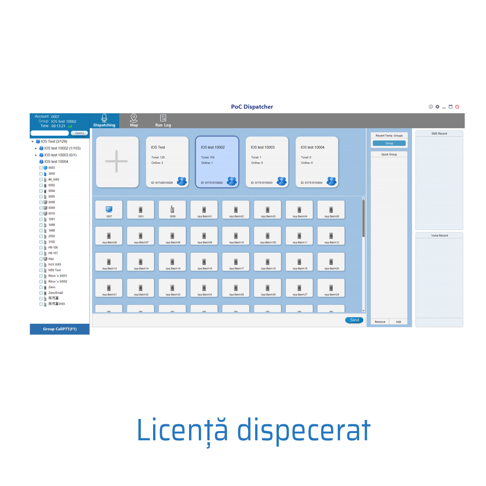 Licență anuală Dispecerat
