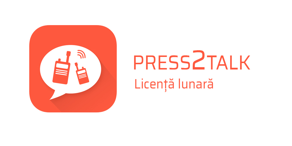 Licență lunară aplicație mobil sau stație radio